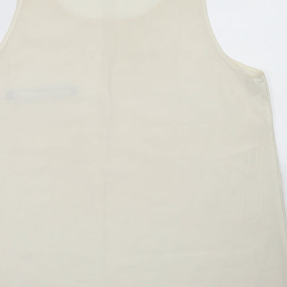 Womens UK Size 18 Atmosphere Ivory Basic Blouse
