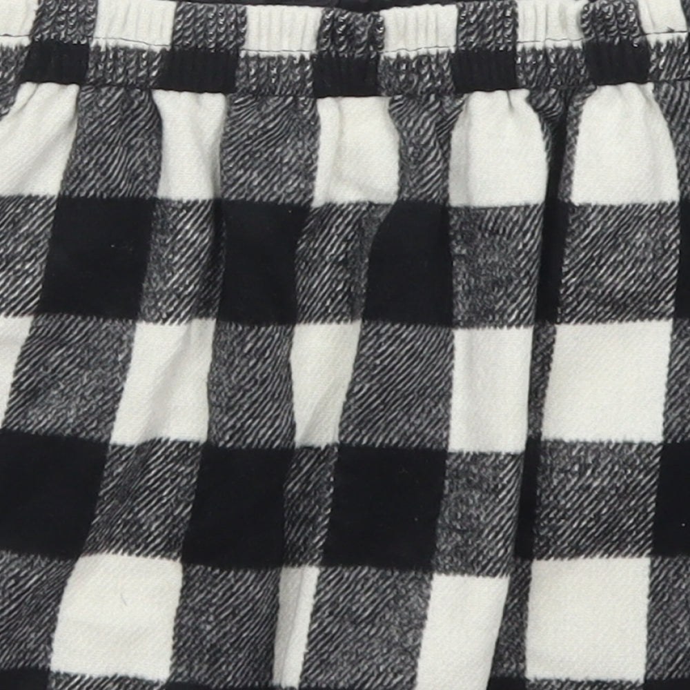 Black Girls Clear  Polyester Flare Skirt Size 4-5 Years  Regular