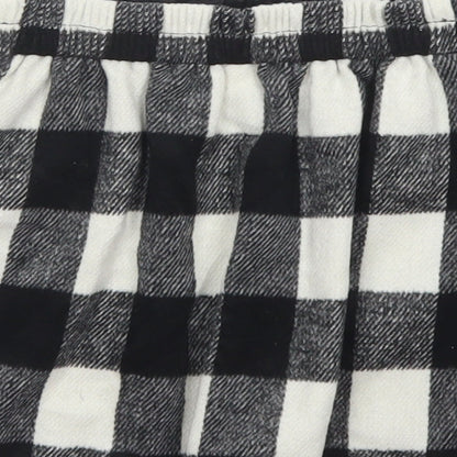 Black Girls Clear  Polyester Flare Skirt Size 4-5 Years  Regular