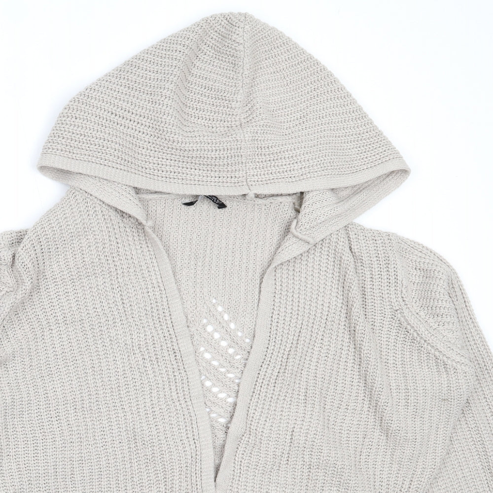 Womens UK Size 16 Select Beige Cardigan Jumper