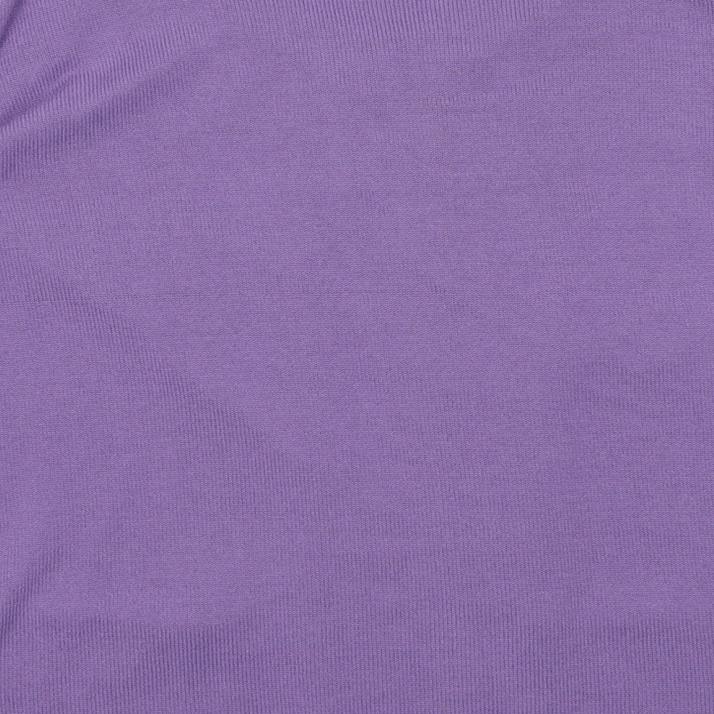 Womens UK Size M BM collection Purple Cardigan Jumper