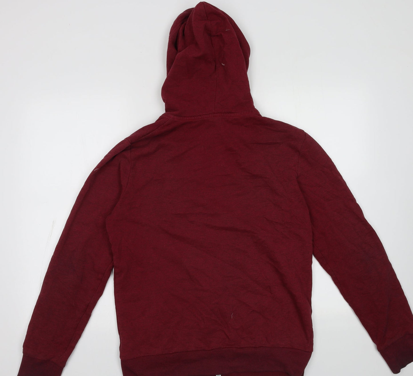 H&M Womens Red  Coir Full Zip Hoodie Size M  Zip