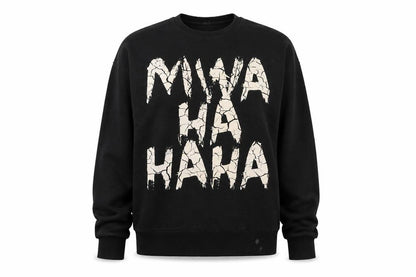 Womens UK Size 10 ASOS Black Pullover Sweatshirt