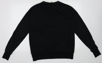 Womens UK Size 10 ASOS Black Pullover Sweatshirt