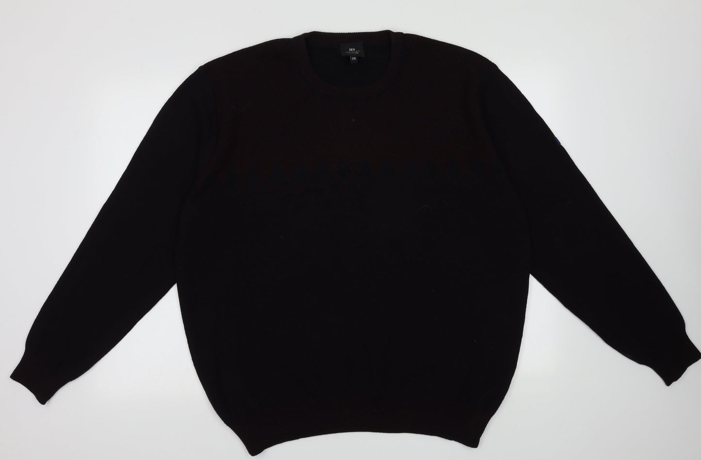 DG Prestige Mens Blue Argyle/Diamond Wool Pullover Sweatshirt Size 2XL