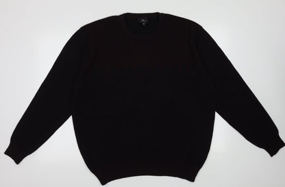 DG Prestige Mens Blue Argyle/Diamond Wool Pullover Sweatshirt Size 2XL