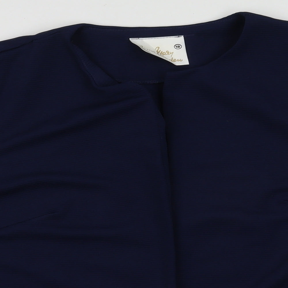 Miss Mary of Sweden Womens Blue   Jacket Blazer Size 18