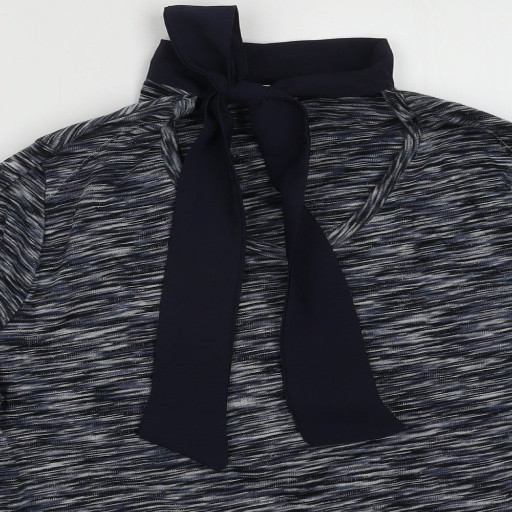 Womens UK Size S EWM Blue Pullover Sweatshirt