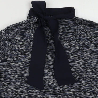 Womens UK Size S EWM Blue Pullover Sweatshirt