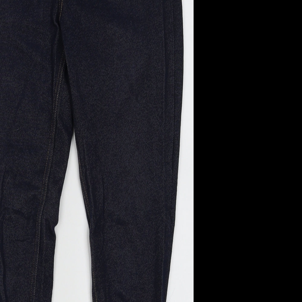 Womens UK Size 10 sainsburys Regular Fit Jegging Blue Trousers