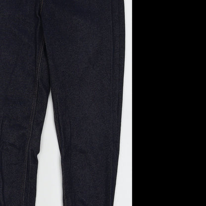 Womens UK Size 10 sainsburys Regular Fit Jegging Blue Trousers