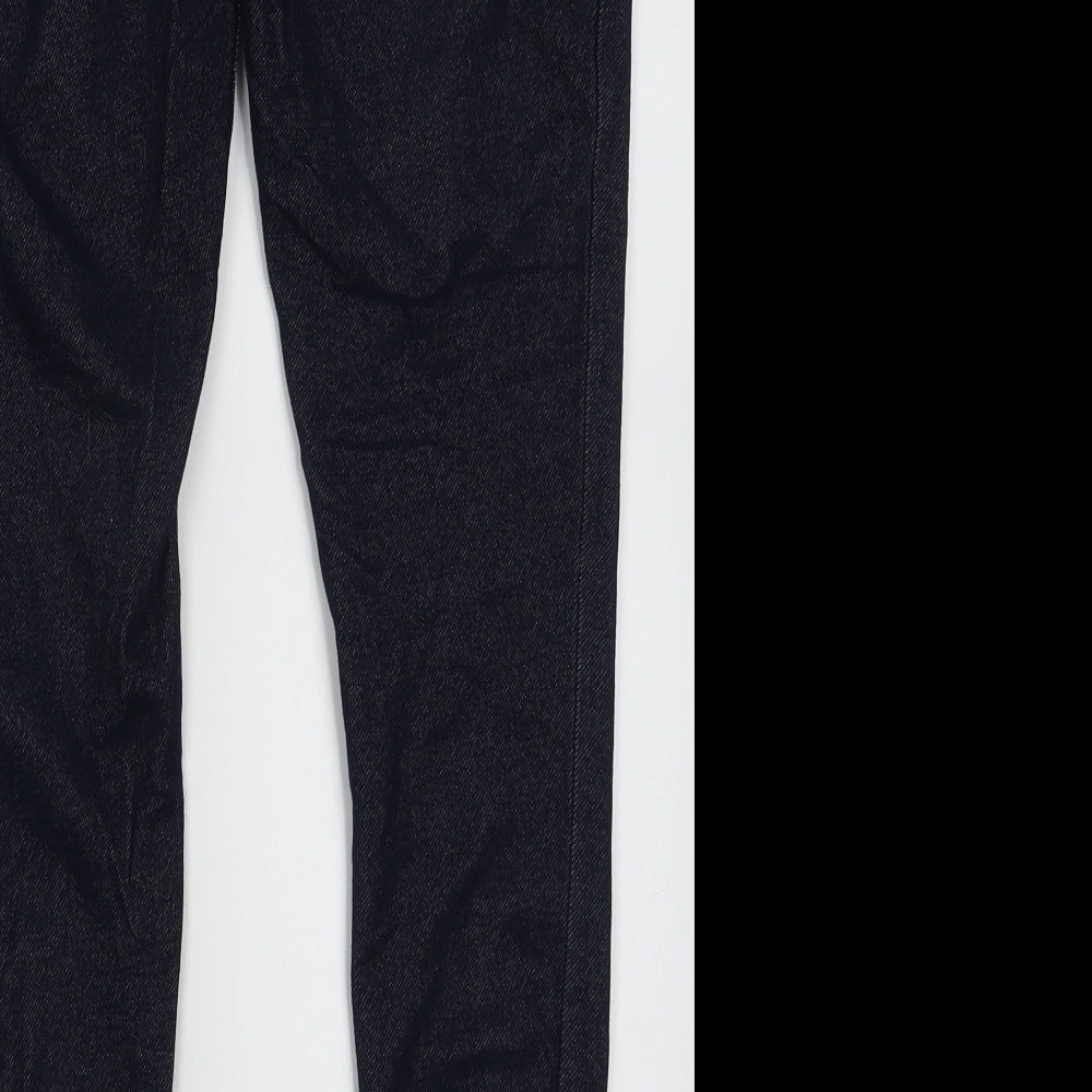 Womens UK Size 10 sainsburys Regular Fit Jegging Blue Trousers