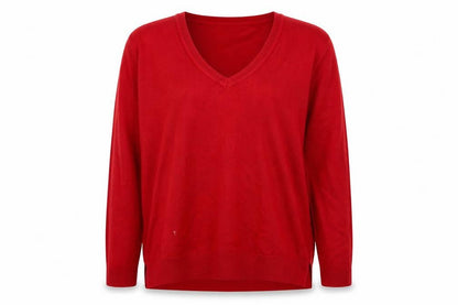 Womens UK Size 12 Marks and Spencer Red Pullover Sweatshirt