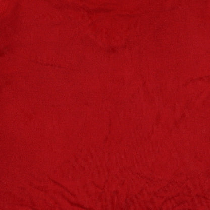 Womens UK Size 12 Marks and Spencer Red Pullover Sweatshirt