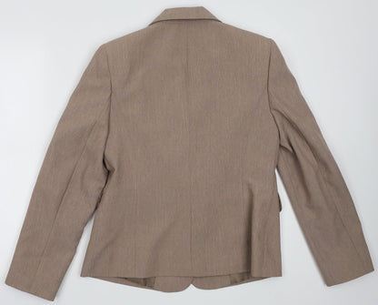 Womens UK Size 12 BHS Brown Jacket