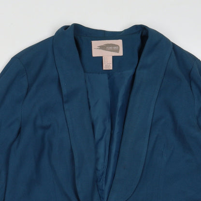 Womens UK Size S FOREVER 21 Blue Jacket