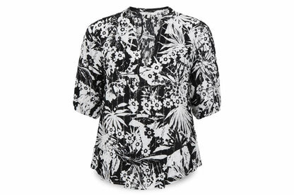 Womens UK Size 8 NEXT Black Basic Blouse