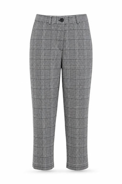 Womens UK Size 8 Boohoo Regular Fit  Black Trousers