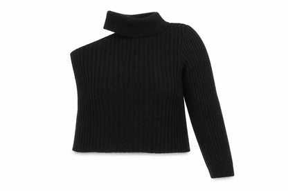 Womens UK Size S Boohoo Black Pullover Jumper