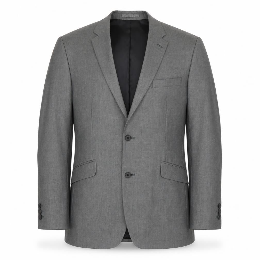 Mens UK Size L Karl Jackson Regular Grey Suit Jacket