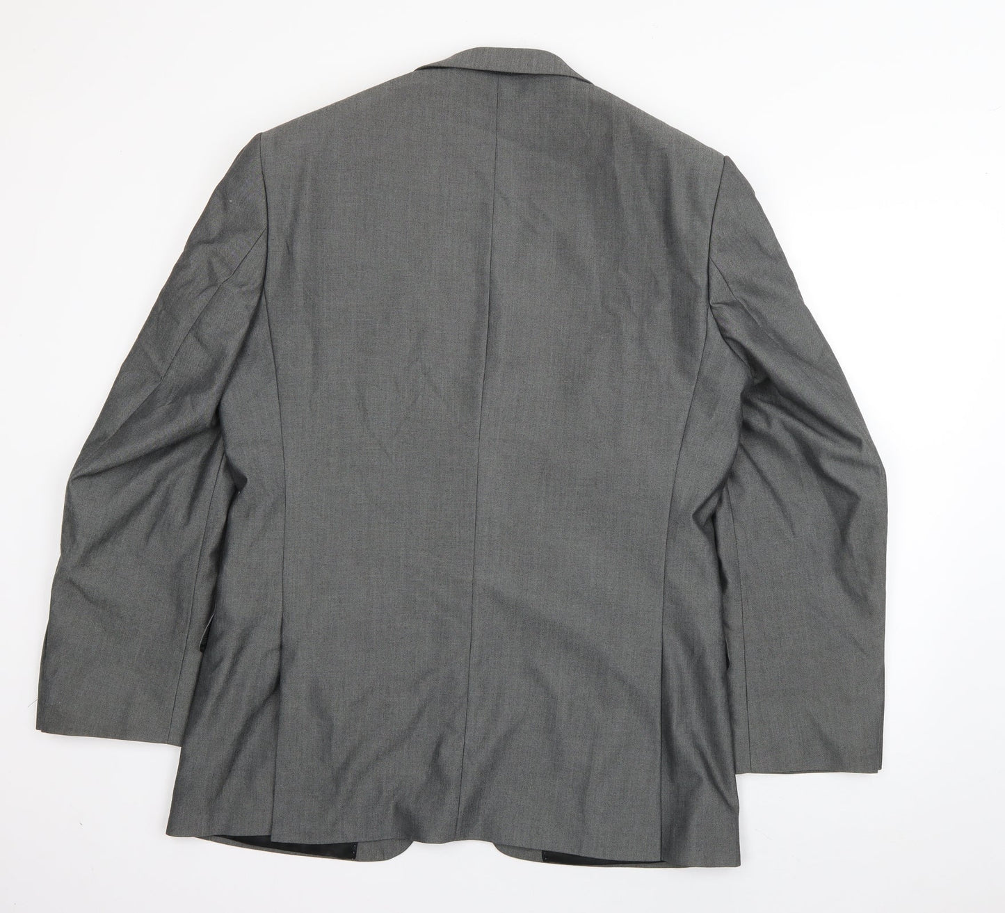 Mens UK Size L Karl Jackson Regular Grey Suit Jacket
