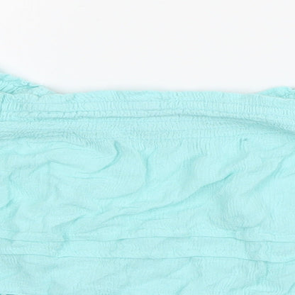 Womens UK Size XS aeropostale Blue Basic Blouse