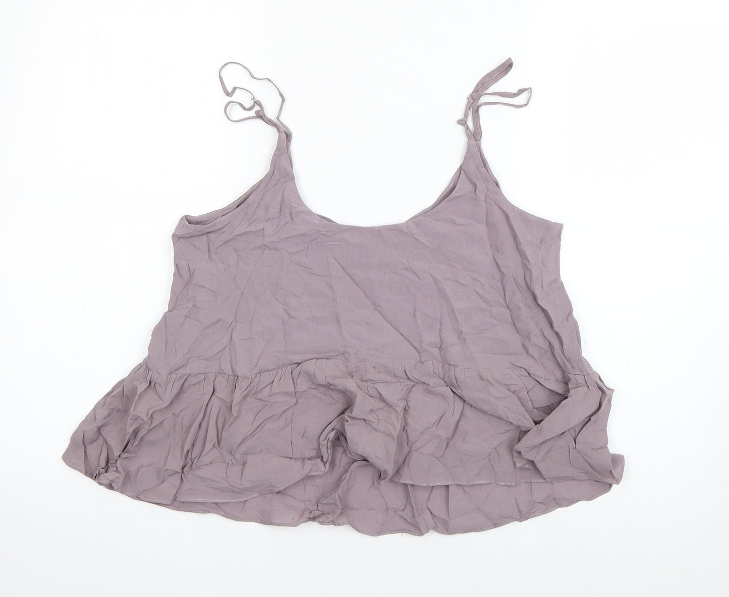 Womens UK Size 8 Topshop Purple Camisole Tank