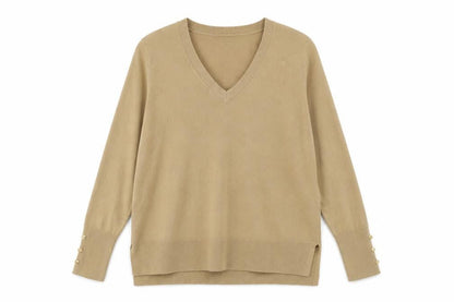 Womens UK Size L Primark Beige Pullover Jumper