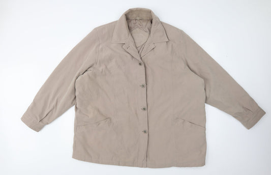 Womens UK Size 2XL JBC Collection Beige Jacket