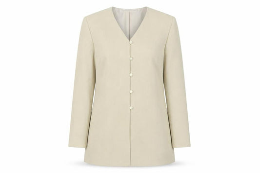 Womens UK Size 12 M&S Beige Jacket