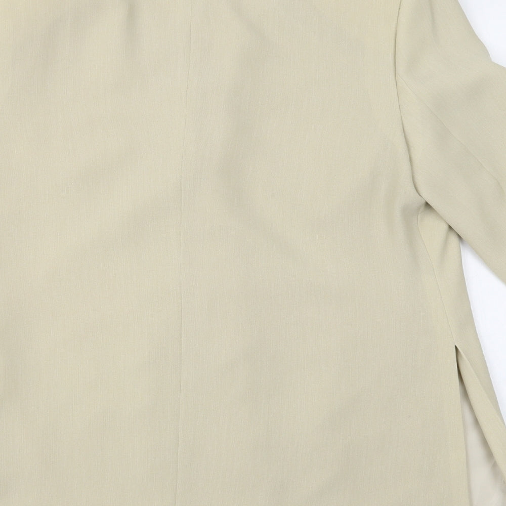Womens UK Size 12 M&S Beige Jacket
