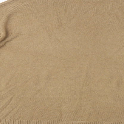 Womens UK Size M New Look Beige Pullover Jumper