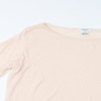 La Redoute Womens Pink  Polyester Top Pyjama Top Size 22   - Lace Detail