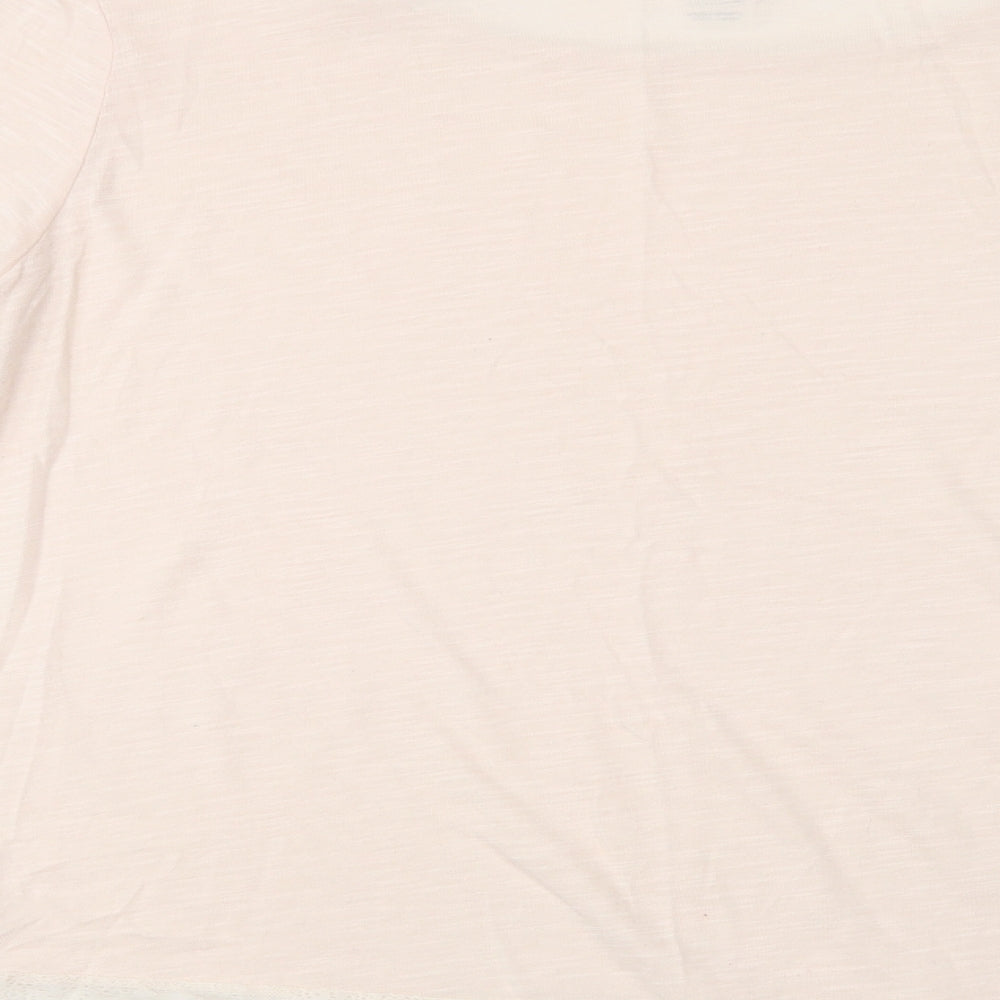 La Redoute Womens Pink  Polyester Top Pyjama Top Size 22   - Lace Detail