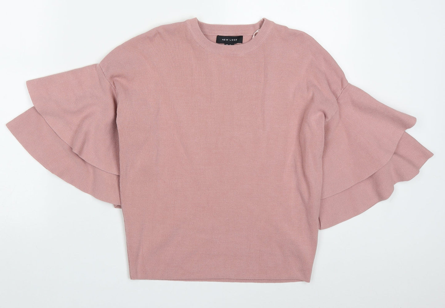 Womens UK Size 6 New Look Pink Pullover Jumper