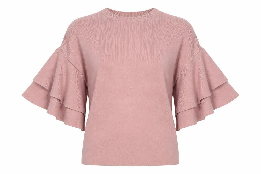 Womens UK Size 6 New Look Pink Pullover Jumper