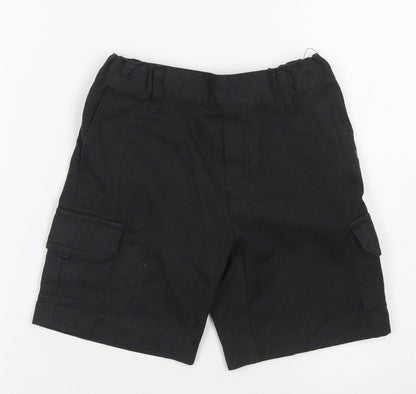 Urban Outlaws Boys Grey  Polyester Chino Shorts Size 4 Years  Regular  - School Wear