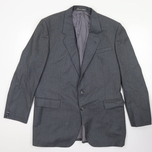 Mens UK Size 40 Burton Regular Grey Suit Jacket