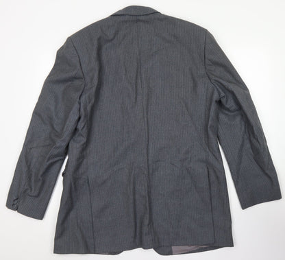 Mens UK Size 40 Burton Regular Grey Suit Jacket