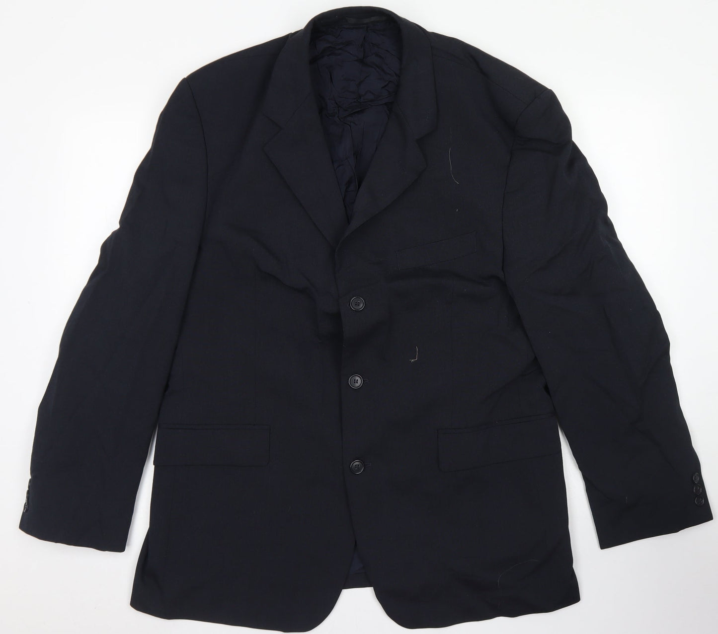 Mens UK Size 44 Burton Regular Blue Suit Jacket