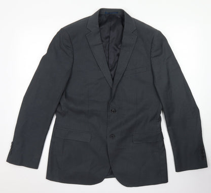 Mens UK Size 40 Tailor & Cutter Regular Grey Suit Jacket