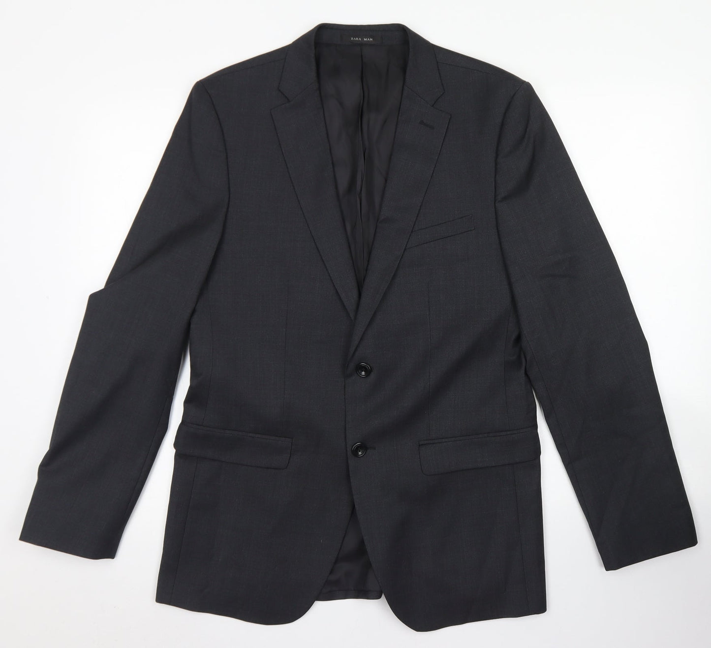 Mens UK Size 36 Zara Regular Grey Suit Jacket