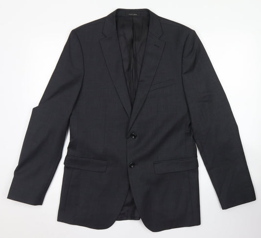 Mens UK Size 36 Zara Regular Grey Suit Jacket
