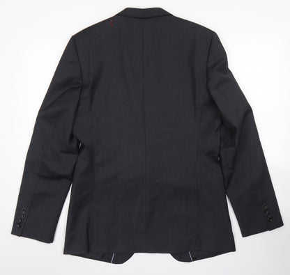 Mens UK Size 36 Zara Regular Grey Suit Jacket