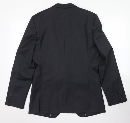 Mens UK Size 36 Zara Regular Grey Suit Jacket