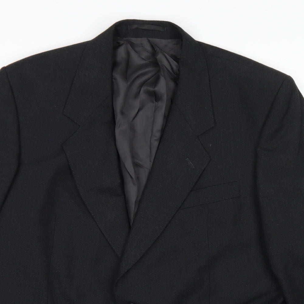 Harmer Mens Grey  Polyester Jacket Blazer Size 42