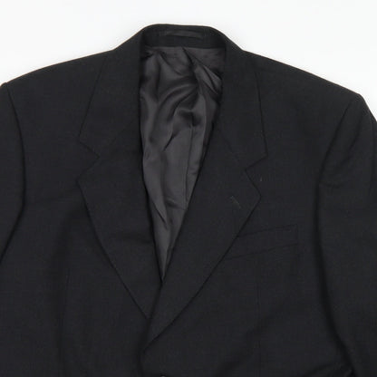 Harmer Mens Grey  Polyester Jacket Blazer Size 42
