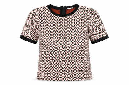 Womens UK Size 10 River Island Ivory Basic Blouse