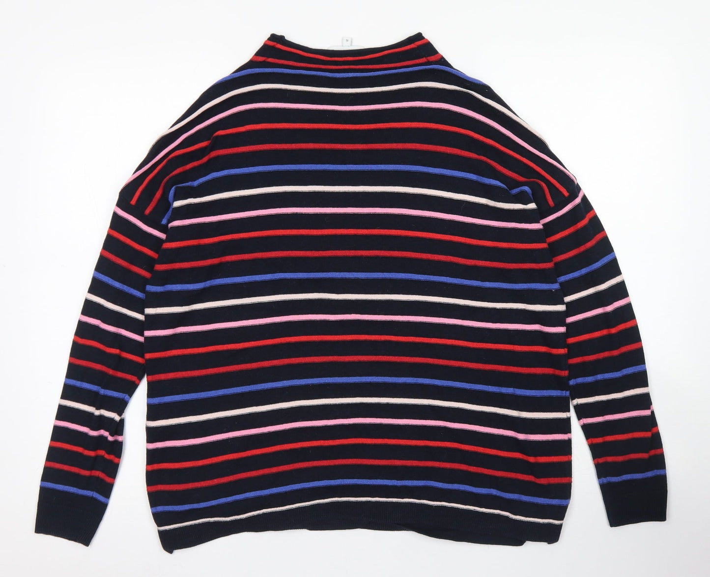 Womens UK Size 12 Warehouse Blue Pullover Jumper