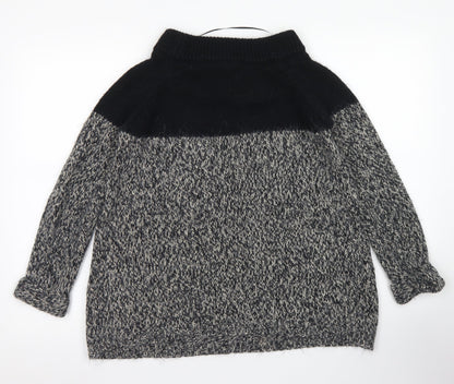Womens UK Size 6 River Island Grey Pullover Jumper